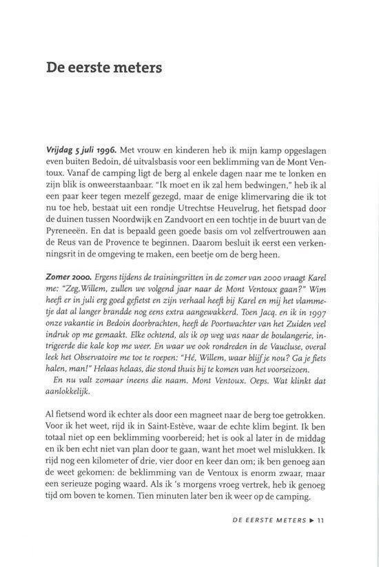 De Kale Berg Op En Over De Mont Ventoux