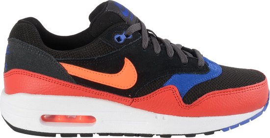 Nike Air Max 1 Sportschoenen Unisex Maat 35.5 Zwart Rood Blauw bol
