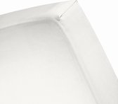 Damai - Hoeslaken (tot 15 cm) - Katoen - 70 x 150 cm - Wool white
