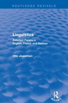 Routledge Revivals- Linguistica