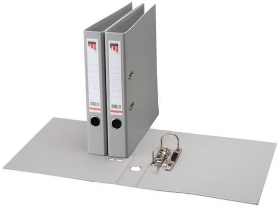 Quantore Ordner Quantore A4 50 mm PP grijs | bol