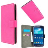 Samsung Galaxy Grand i9080 Wallet Bookcase hoesje Roze