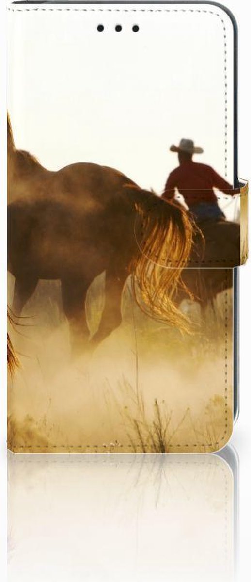 Xiaomi Mi A2 Lite Telefoonhoesje met Pasjes Design Cowboy