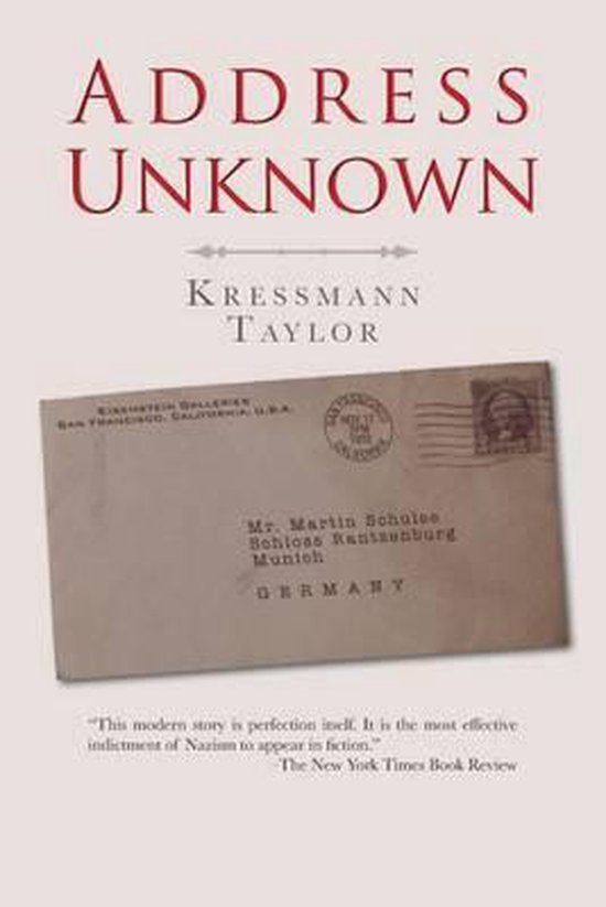 Address Unknown - cover