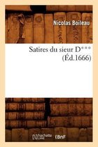 Litterature- Satires Du Sieur D*** (�d.1666)