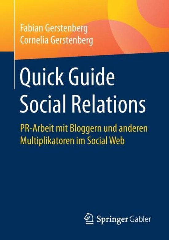 Quick Guide Social Relations - cover