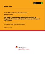 The Impact of Merger and Acquisition Activities on Corporate Performance Measured on an Accounting and Market Base