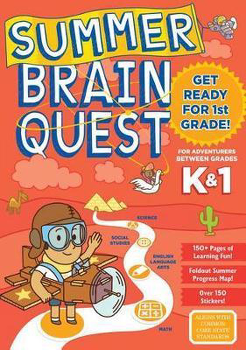 Bol Com Summer Brain Quest Get Ready For 1st Grade Workman Publishing Boeken