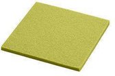 Daff Onderzetter - Vilt - Vierkant - 10 x 10 cm - Lime green - Groen