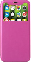 Shop4 - iPhone X / Xs Hoesje - Window View Case Brushed Roze