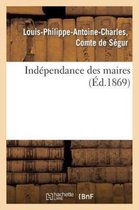 Sciences Sociales- Indépendance Des Maires