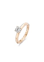 Blush Ring 1121RZI -  Rosé Goud (14Krt.) met Zirconia