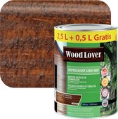 WoodLover Impregnant Semi mat - Beits - Transparante 2 lagige beits in natuur kleuren - 629 - Palissander - 2,50 l