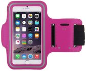 iPhone 6S hoes Sport armband Hardloopband hoesje Roze