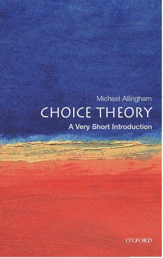 Very Short Introductions - Choice Theory - cover