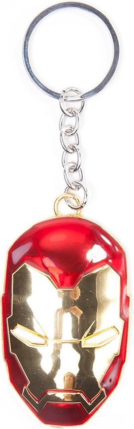 Marvel - Iron Man Mask 3D Metal Keychain