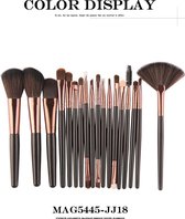 Maange - Professionele 18-delige Make-up borstel set | Rose goud | Exclusief voor Cosmetica & Make up | Kwastenset | Makeup|