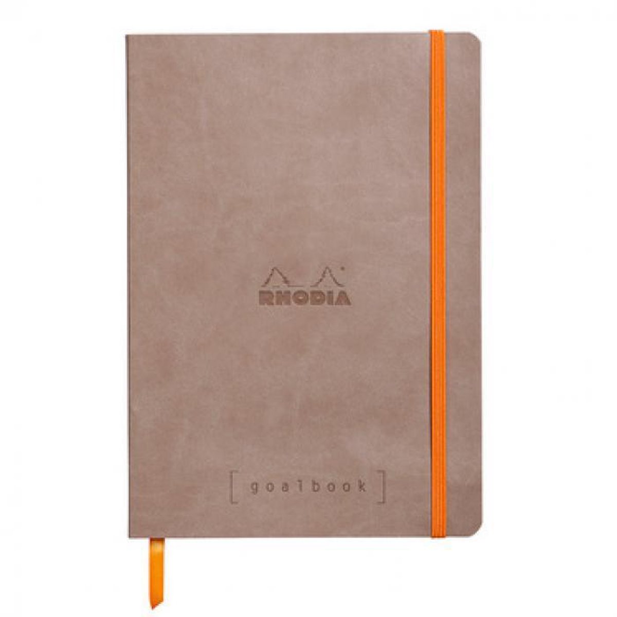 Rhodia Goalbook – Bullet Journal – A5 – 14,8x21cm – Gestippeld – Dotted – Taupe