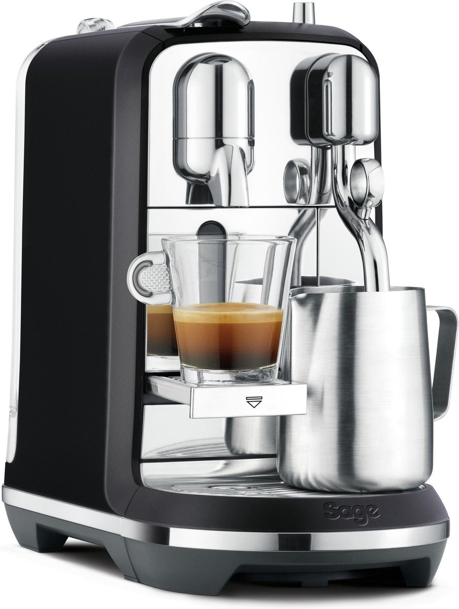 Nespresso Sage Creatista Plus SNE800BTR2ENL1 Black Truffel - Koffiecupmachine - Zwart