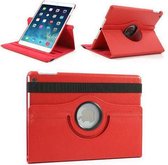 iPad Air Hoes Cover Multi-stand  Case 360 graden draaibare Beschermhoes Rood