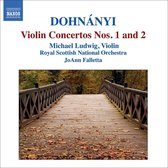 Michael Ludwig, Royal Scottish National Orchestra, JoAnn Falletta - Dohnányi: Violin Concertos Nos.1 & 2 (CD)