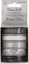 boutique Lint - capsule (1 meter per 5 rollen) monochroom