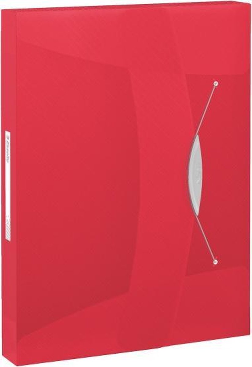 Esselte elastobox Vivida rood