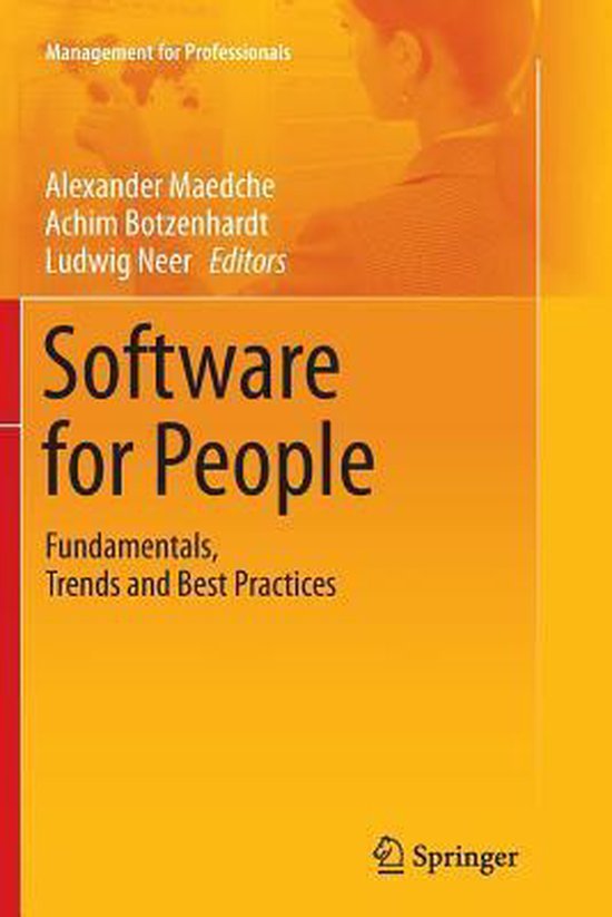 Management for Professionals- Software for People - cover