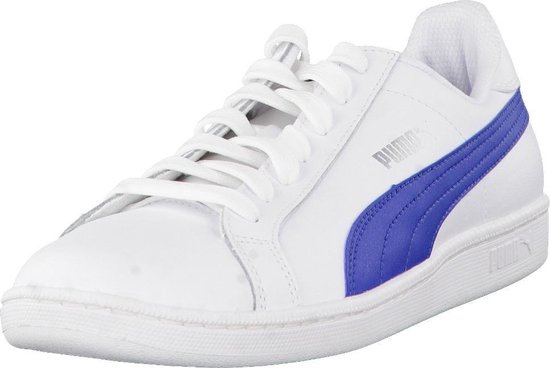 Puma Smash L Sportschoenen - Maat 42 - Unisex - wit/blauw | bol.com