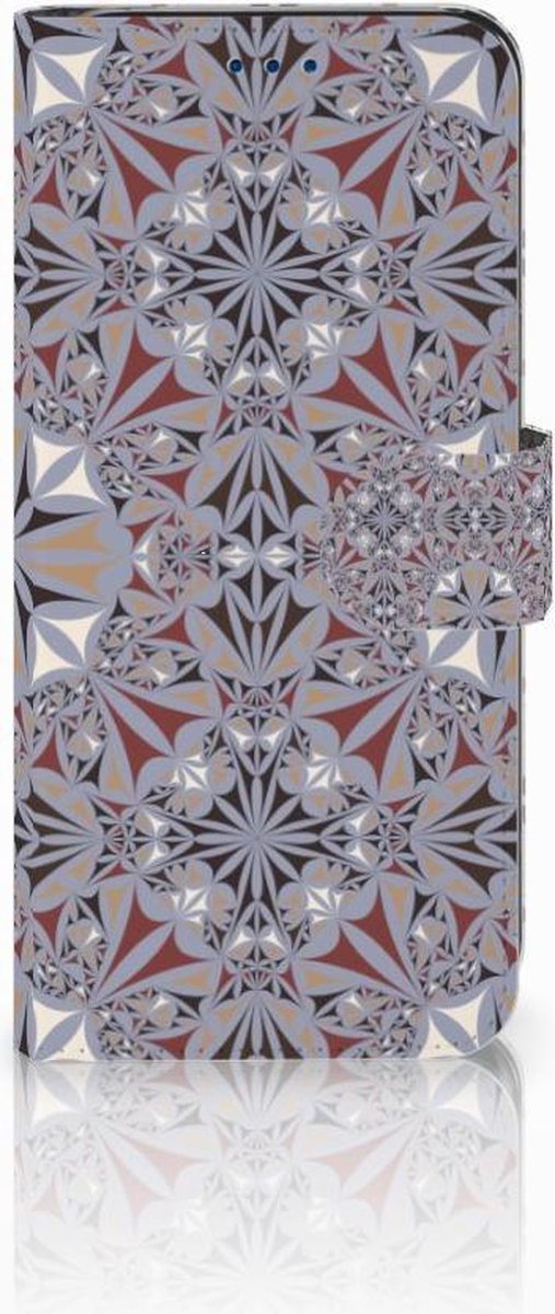 Samsung Galaxy S8 Bookcase Flower Tiles