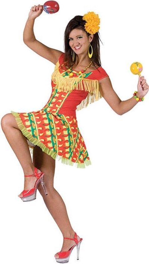 Funny Fashion  Sexy Mexican Lady  carnavalkostum voor volwassen vrouwen
