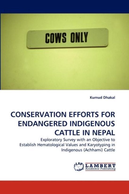 Conservation Efforts for Endangered Indigenous Cattle in Nep ... - cover