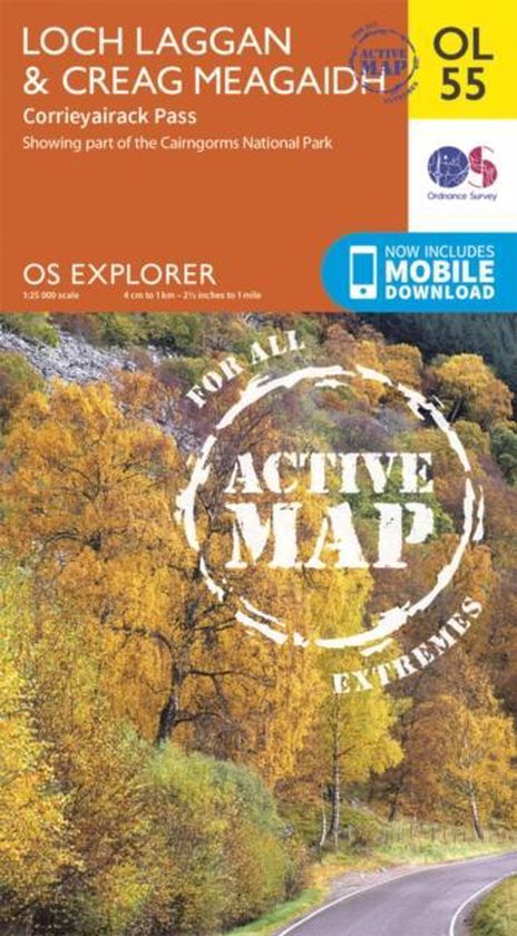ACT EX OL55 Loch Laggan & Creag Meagaidh - cover