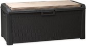 MaxxGarden Kussenbox - Santorini - opbergbox voor kussens 640L - 148x72x60cm