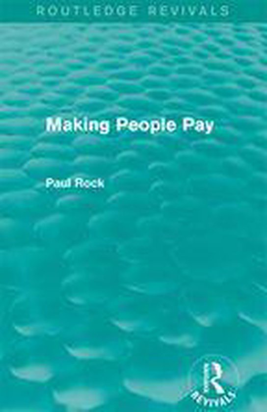 Making People Pay (Routledge Revivals) - cover