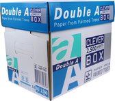 Double A A4  printpapier - 2500 vel - 80g - Non stop box