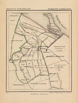 Historische kaart, plattegrond van gemeente Sommelsdijk in Zuid Holland uit 1867 door Kuyper van Kaartcadeau.com
