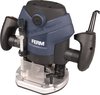 FERM - PRM1015 - Bovenfrees - 1300W - 2 Spantangen - 6mm - én - 8mm - Stofzuiger adapter - Ingebouwde - LED werkverlichting - Freesdiepte 60mm - Freesdiameter 30mm - 6-delige - Freesset - Parallelgeleider - Sjabloongeleider - Precisie bovenfrees