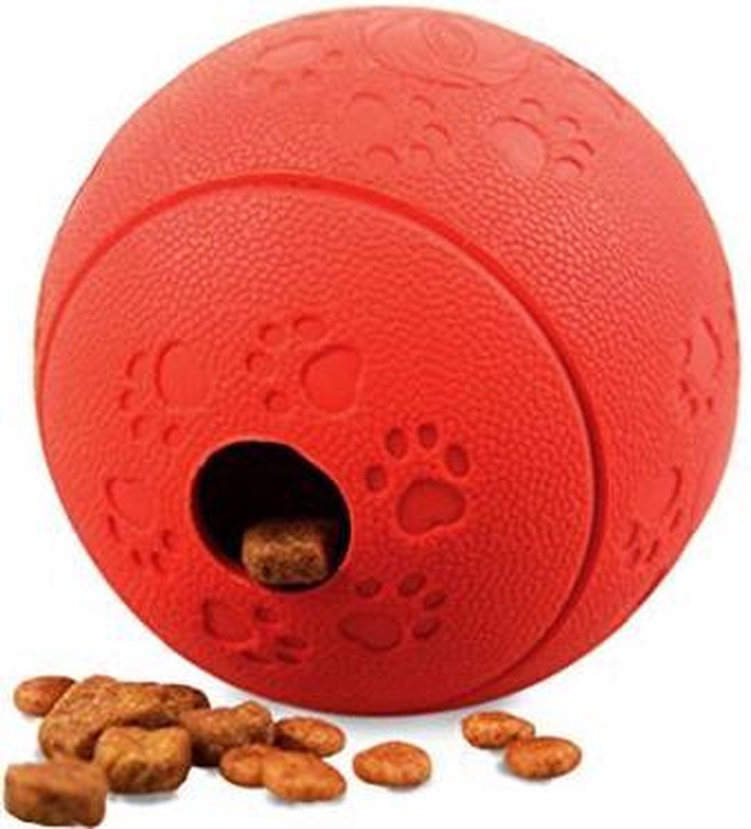 Honden - Honden voerbal - Rubbere bal - snack rubber ball - Speelbal | bol.com