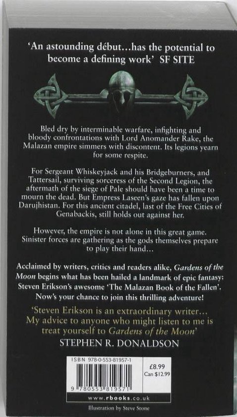 gardens of the moon by steven erikson gardens of the moon by steven erikson