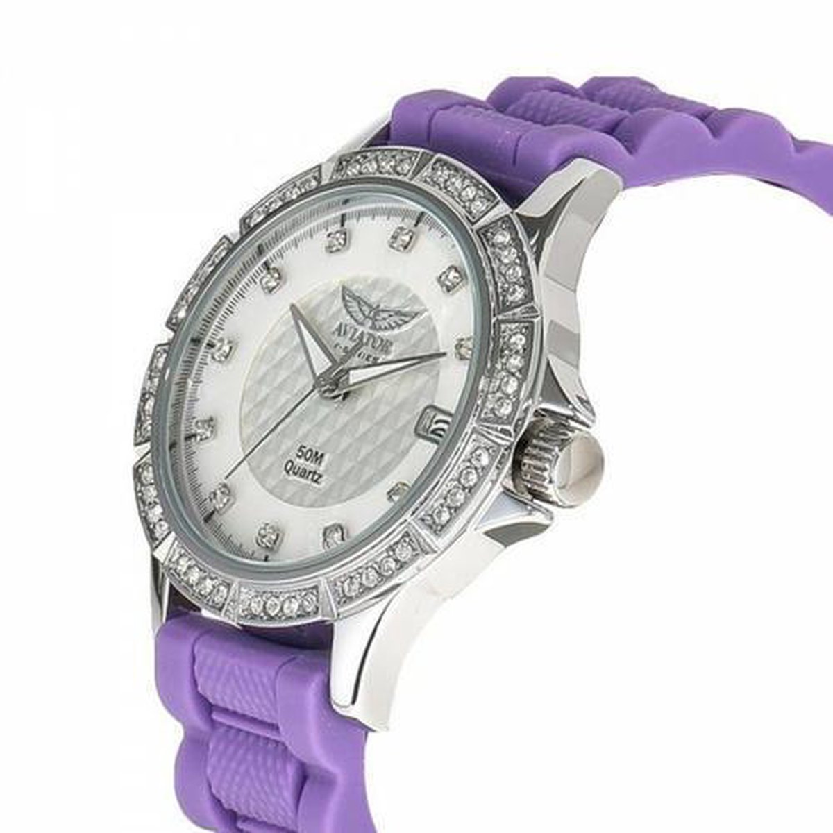Aviator AVX3665L3 - Dames horloge - Met extra bandjes | bol.com