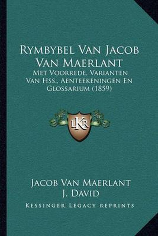 Rymbybel Van Jacob Van Maerlant - cover