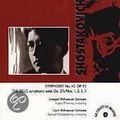 Shostakovich 25th Anniversary - Symphony no 10 etc / Mravinsky et al
