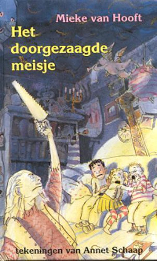 Cover van het boek 'Het doorgezaagde meisje' van Mieke van Hooft