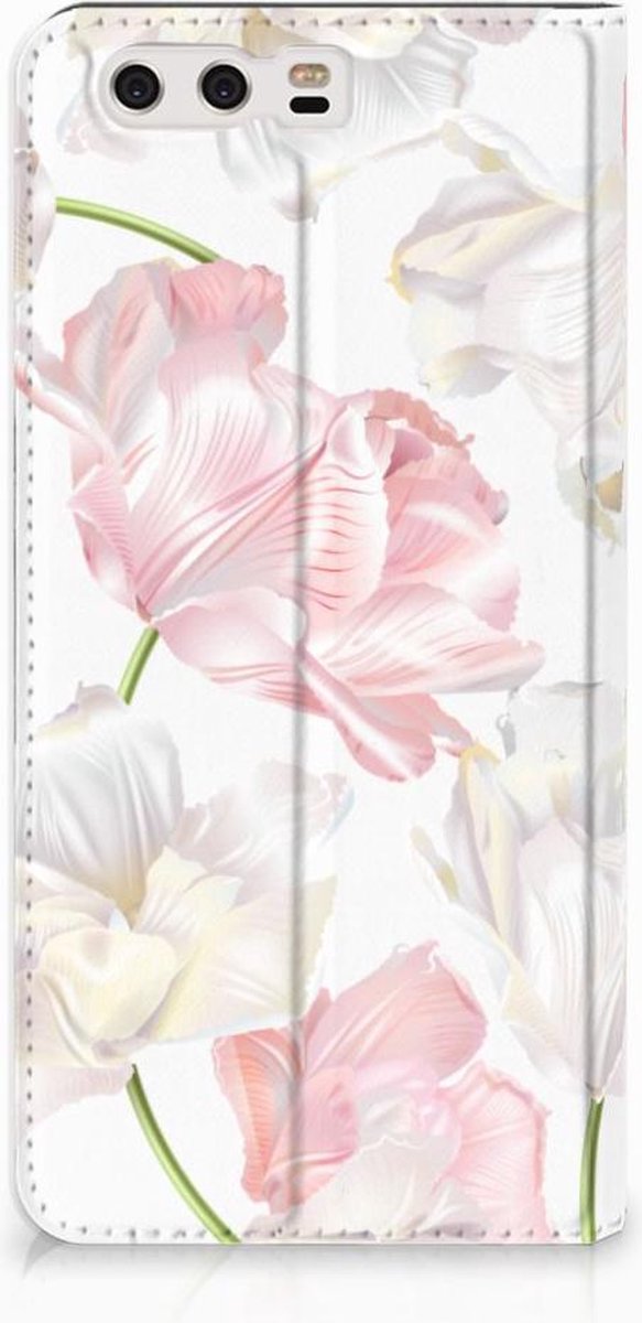Huawei P10 Plus Smart Cover Lovely Flowers