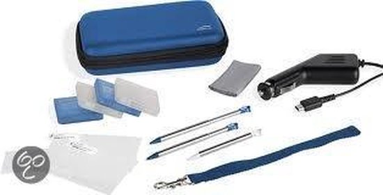 Speedlink 12-in-1 accessoirepakket blauw 3ds + dsi