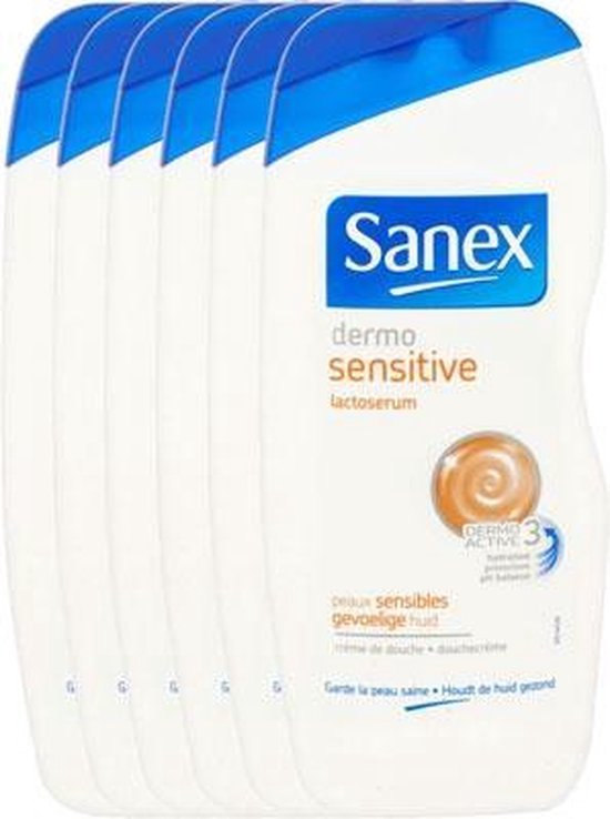 Sanex Duschgel Dermo Sensitive, 720 Ml – Für Sensible Haut, Parfümfrei, Hautschonend