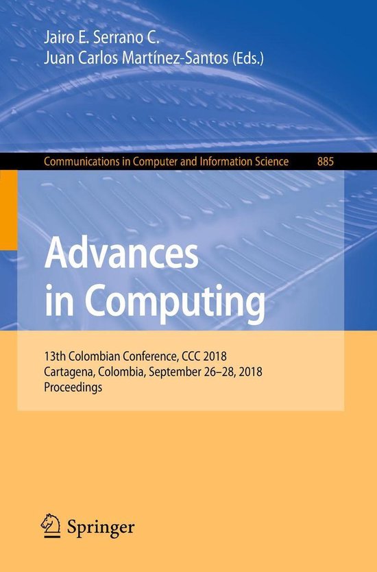 Springer Nature Proceedings Computer Science - Advances in C ... - cover