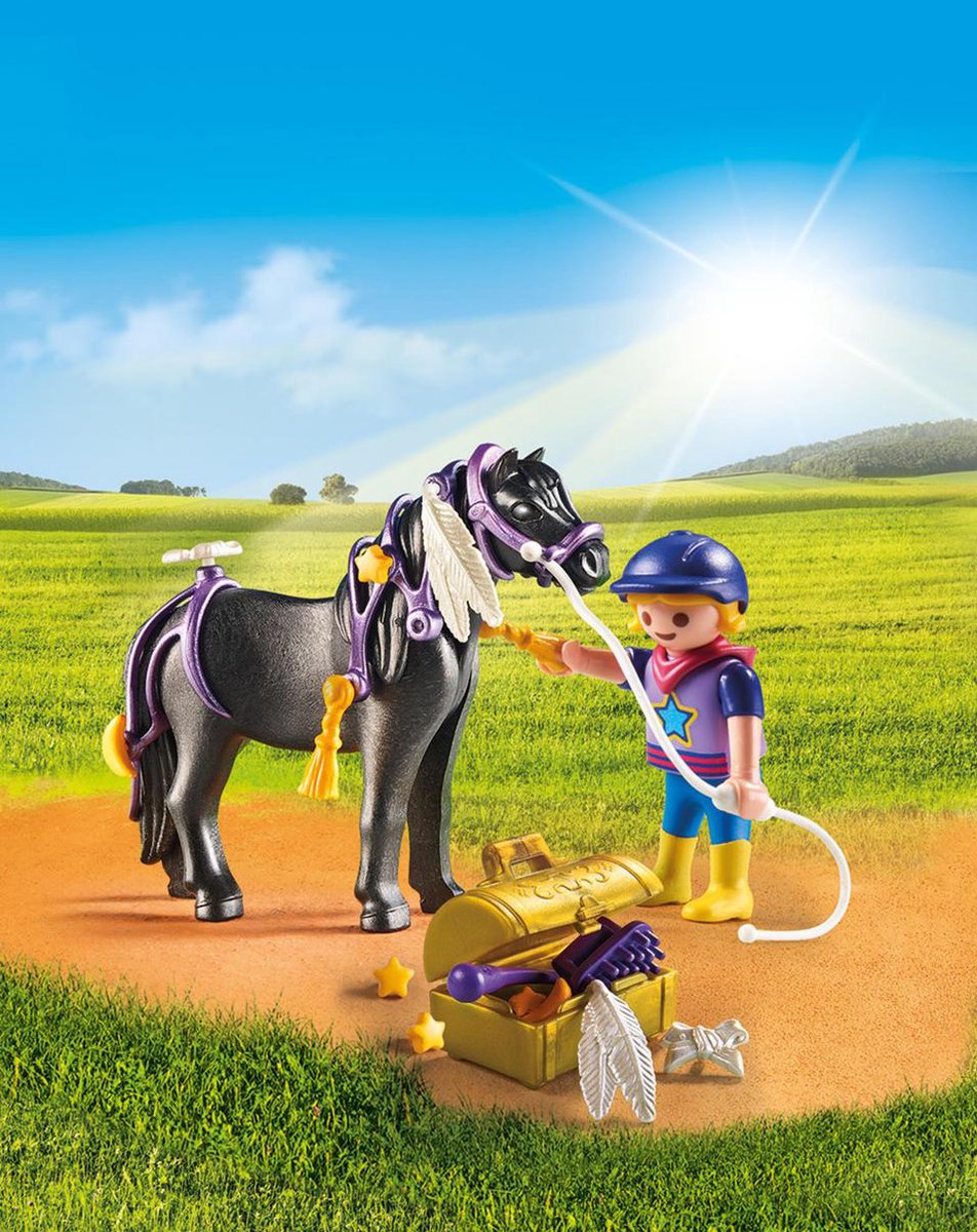 PLAYMOBIL Country Pony om te versieren "Ster" - 6970 | bol.com