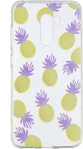 Shop4 - Xiaomi Pocophone F1 Hoesje - Zachte Back Case Ananas